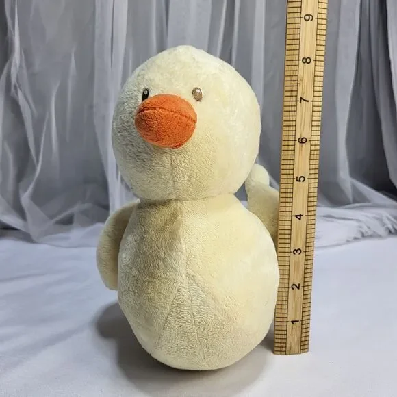 Baby Gund 9" Webber Yellow Duck Stuffed Animal Plush Nursery Time Lovey - Picture 10 of 10